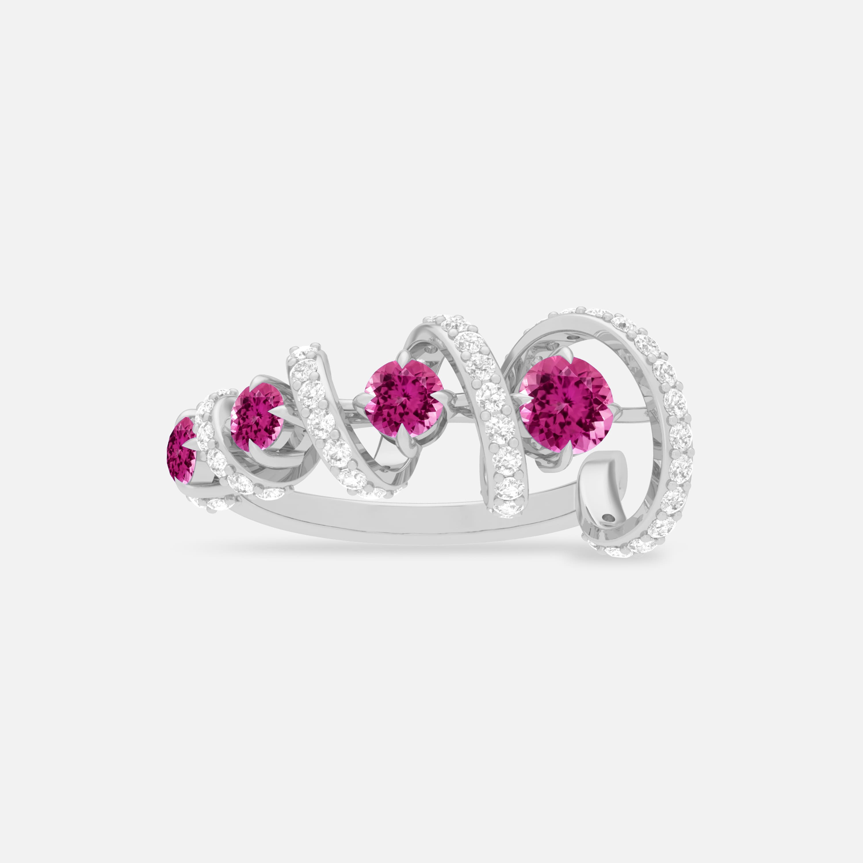 Pink Spinel Ring
