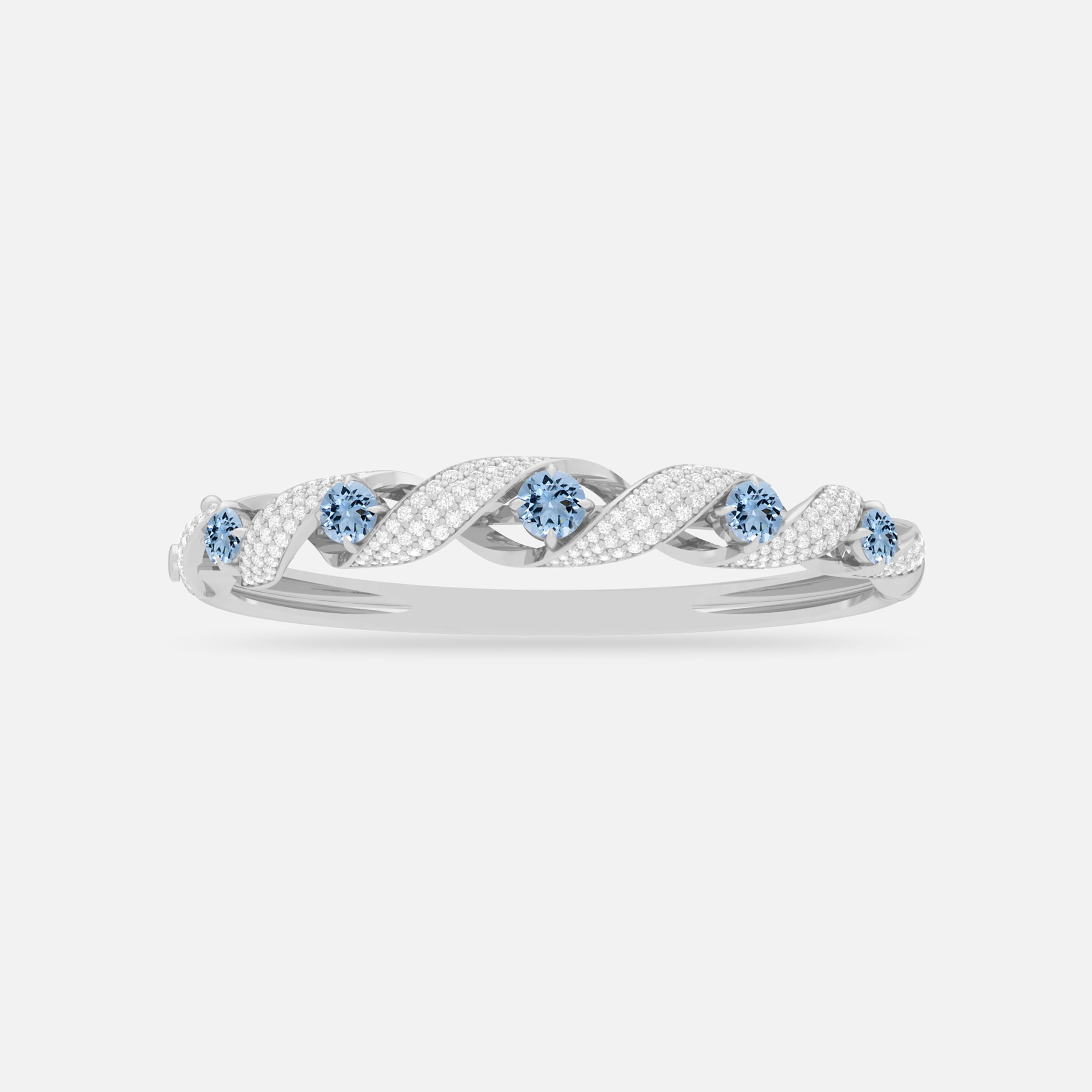 Aquamarine Bangle