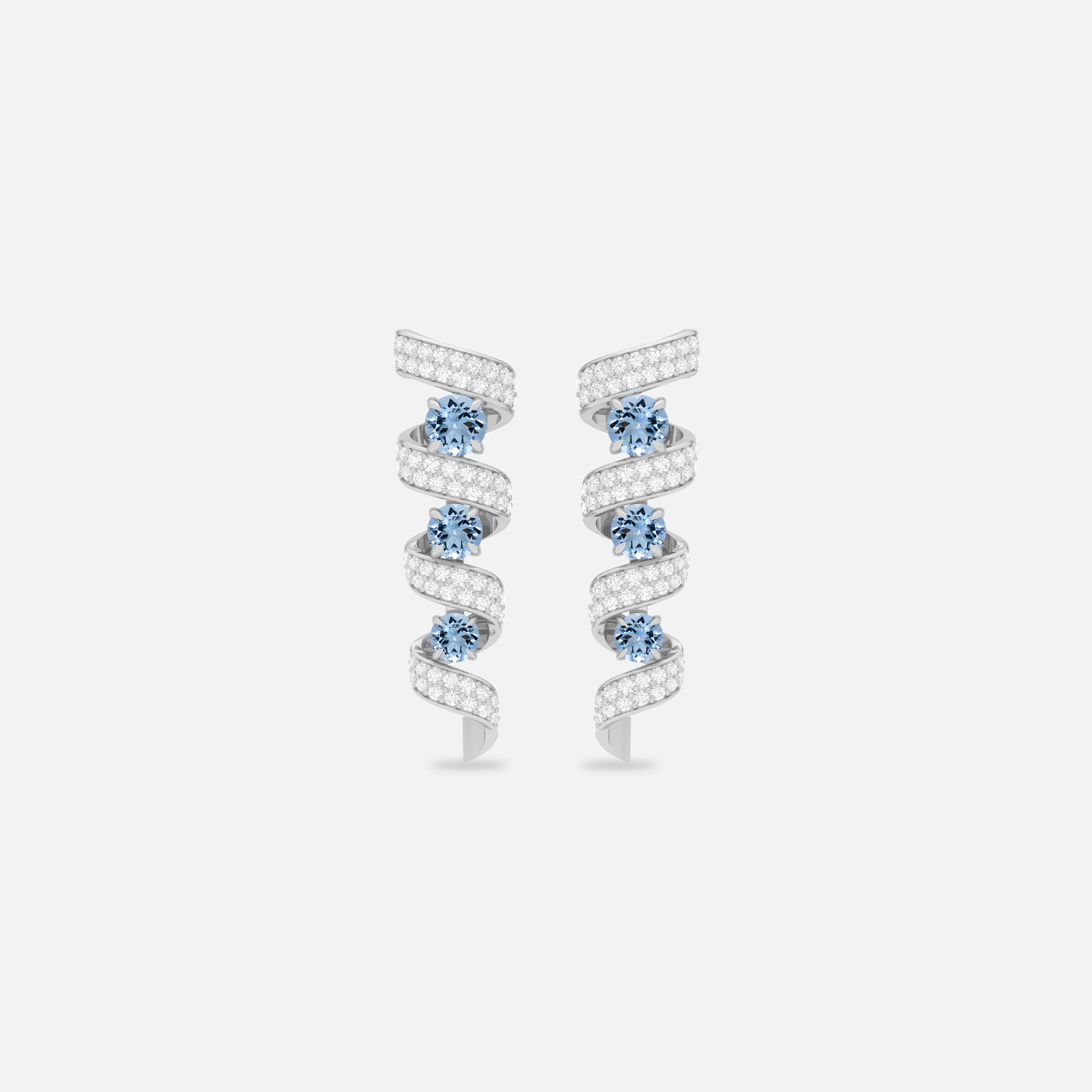 Aquamarine Earring