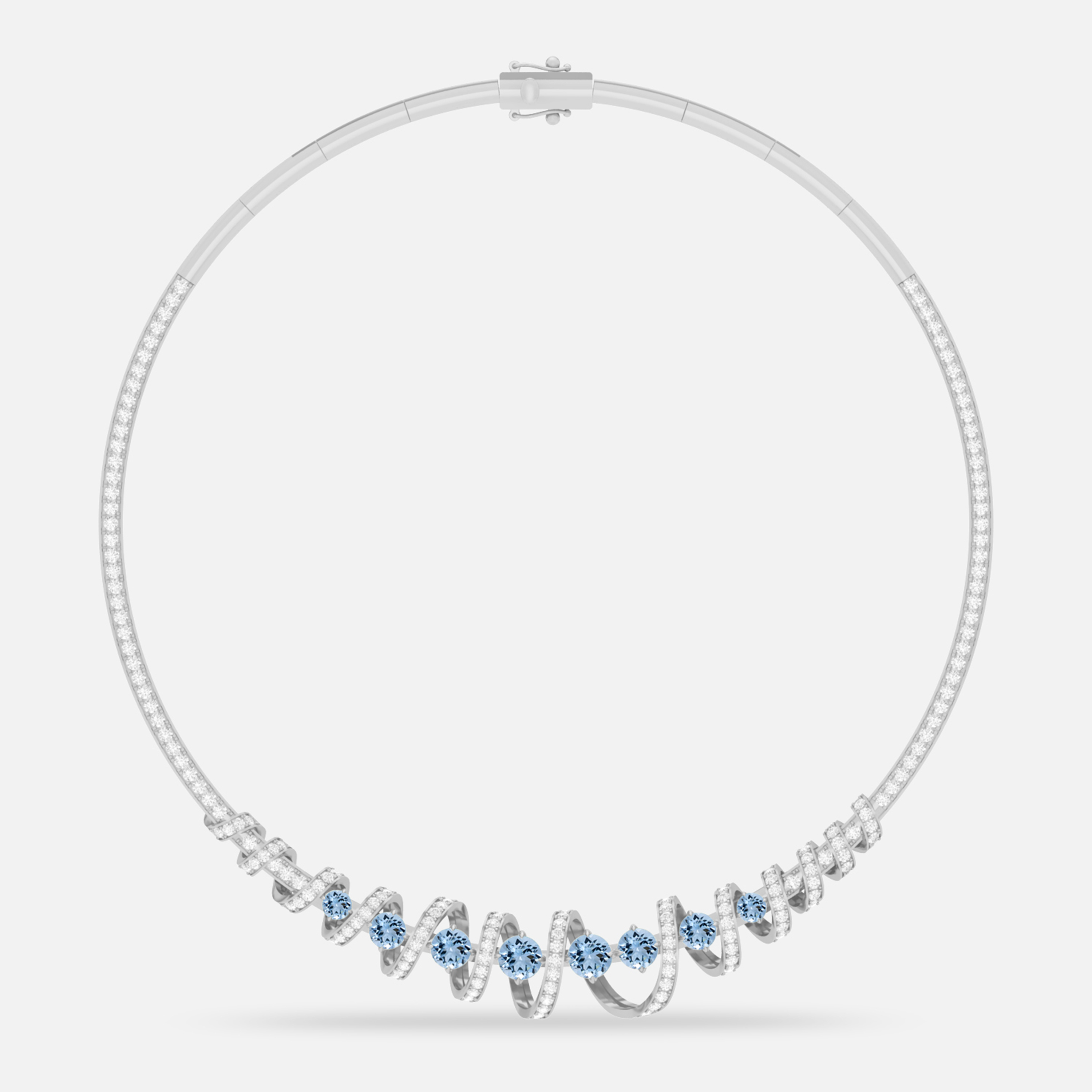 Aquamarine Necklace