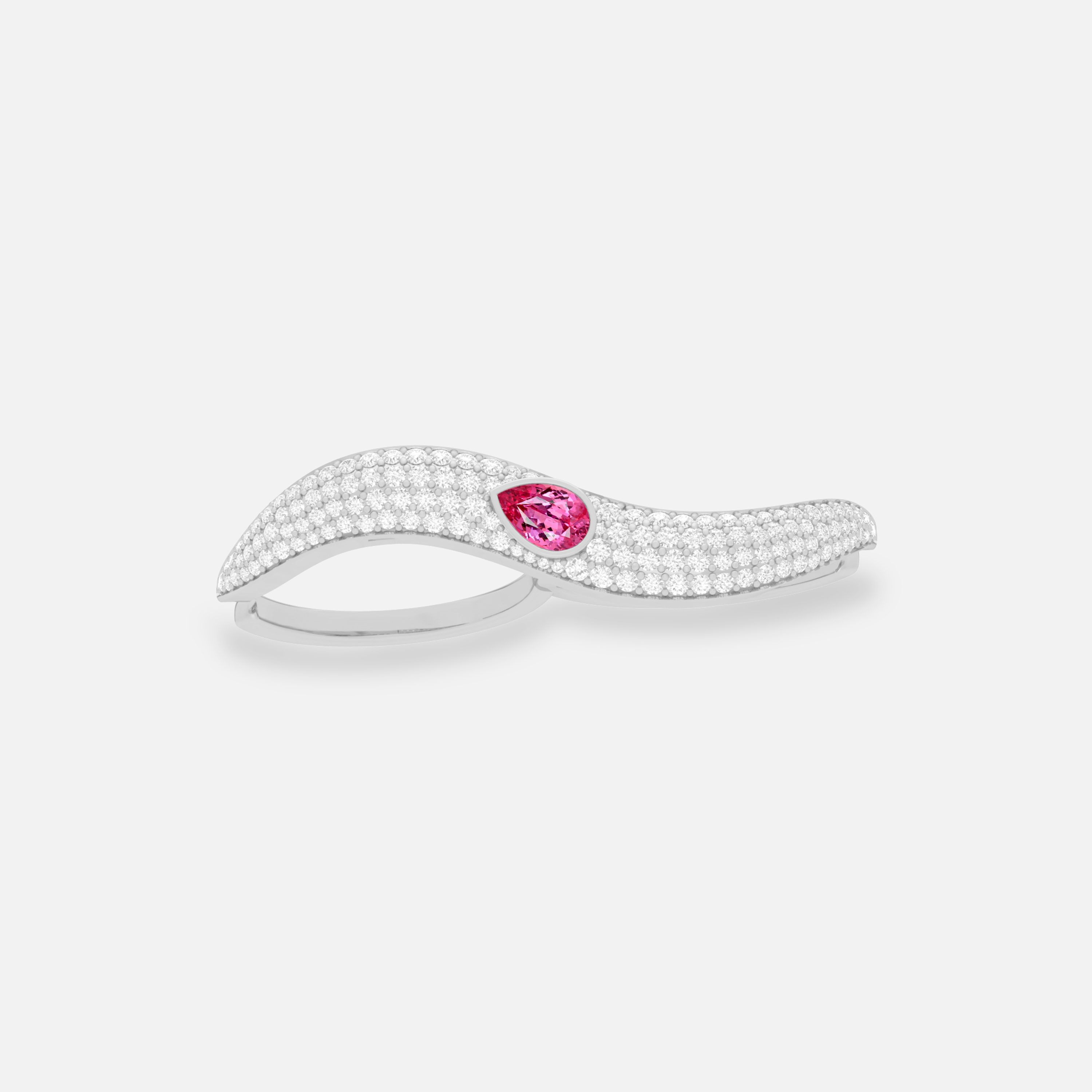 Pink Spinel Ring